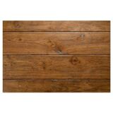 Long solid wood coffee table