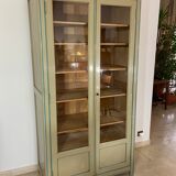 Glass-glazed Parisian wardrobe 1950