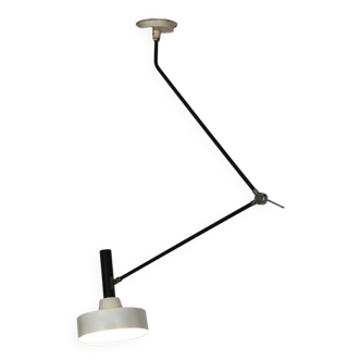 Large Adjustable Ceiling Lamp Model 190B By Willem Hagoort, 1956