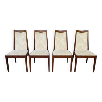 4 chaises G-Plan 1960
