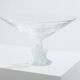 Large Lalique Plumeria crystal bowl circa 1980