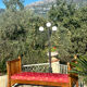19th Century Empire Period Solid Walnut Daybed
