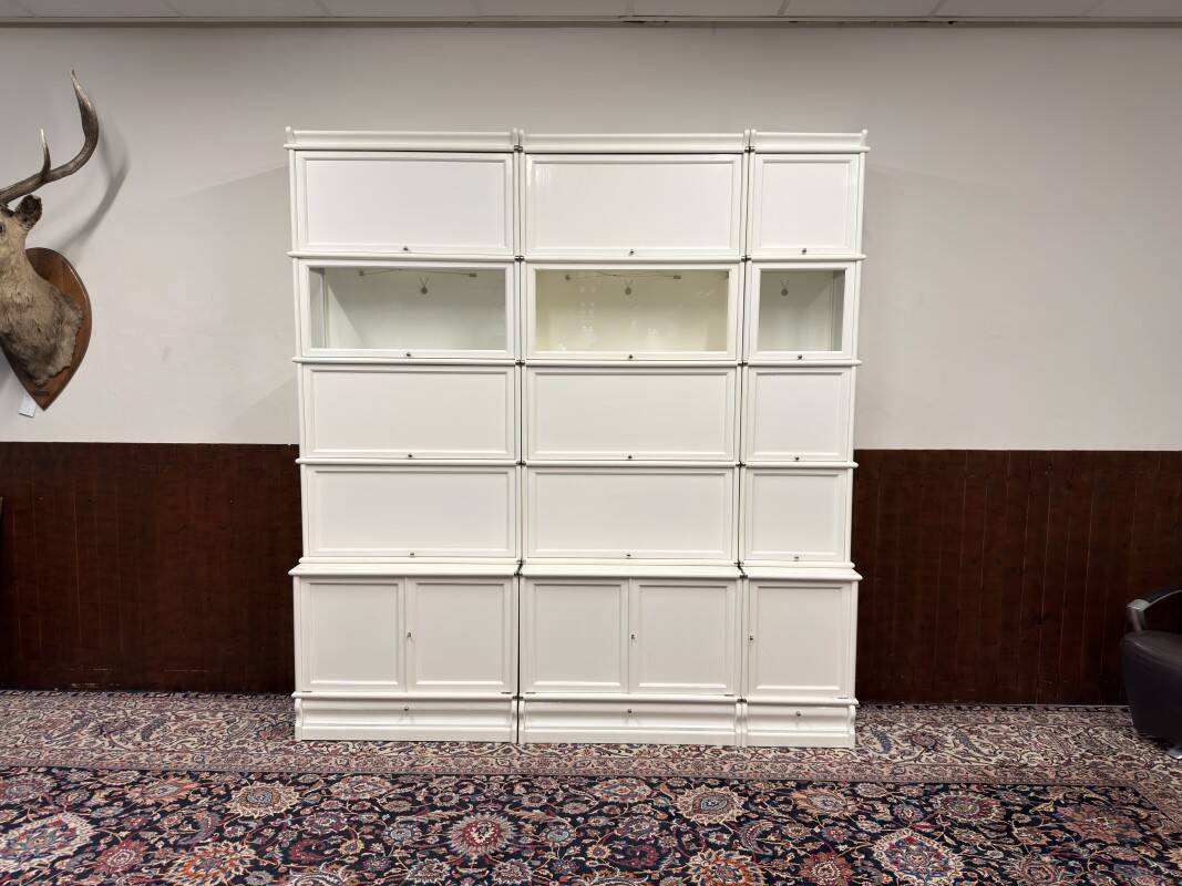 Bibliothèque anglaise Original Globe Wernicke blanche