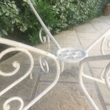 Garden Salon wrought iron white