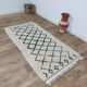 Handmade Moroccan Berber rug 185 x 94 cm