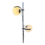 White vintage Dijkstra mushroom floor lamp