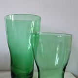 Green vase duo