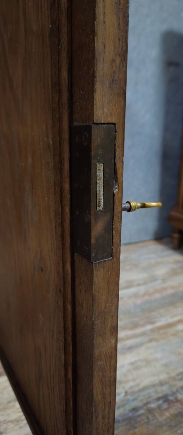 Meuble bas ancien de type buffet / dressoir / desserte style Louis XVI
