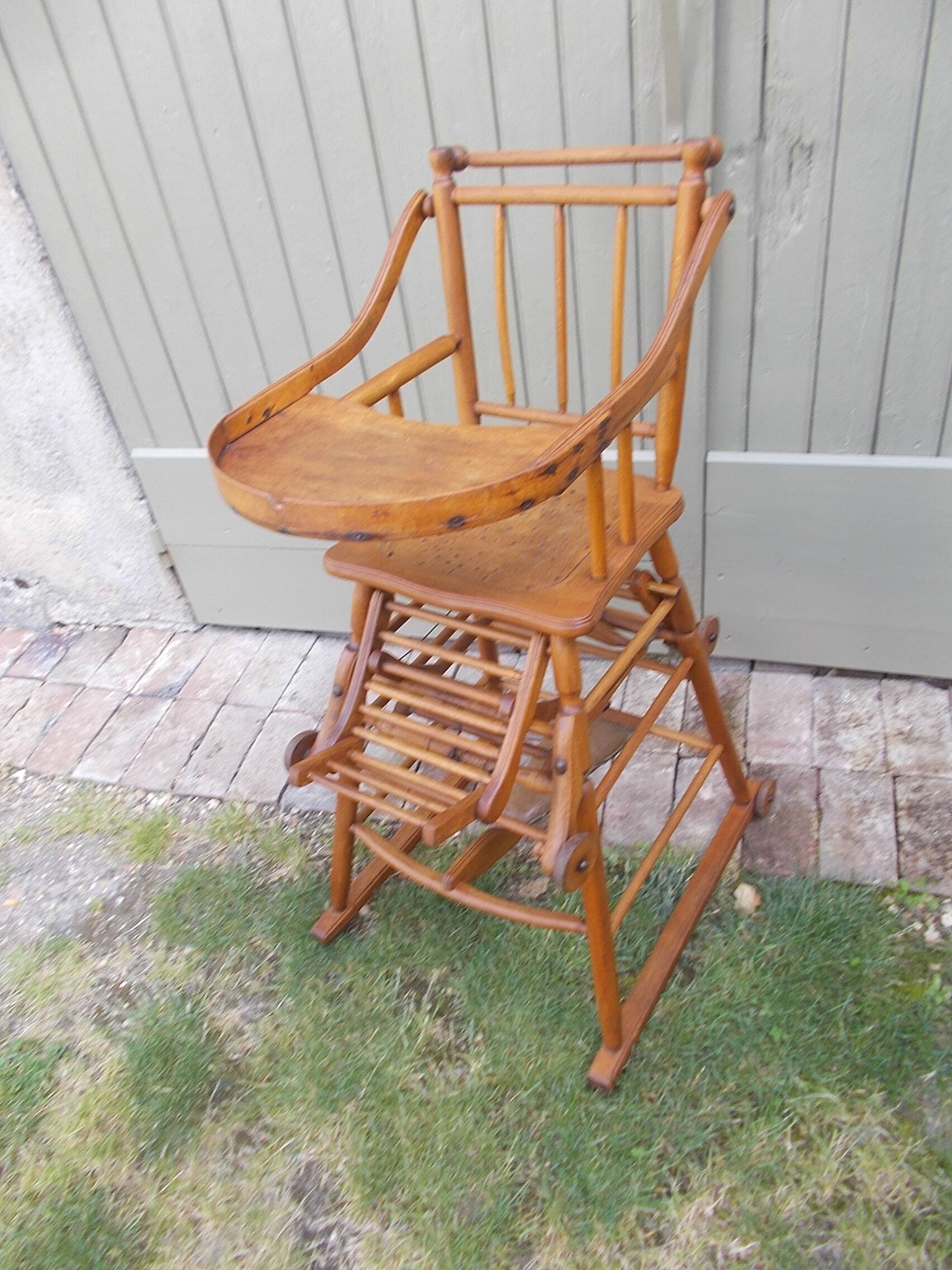 Old Luterma children's high chair