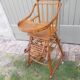 Old high chair for children Luterma