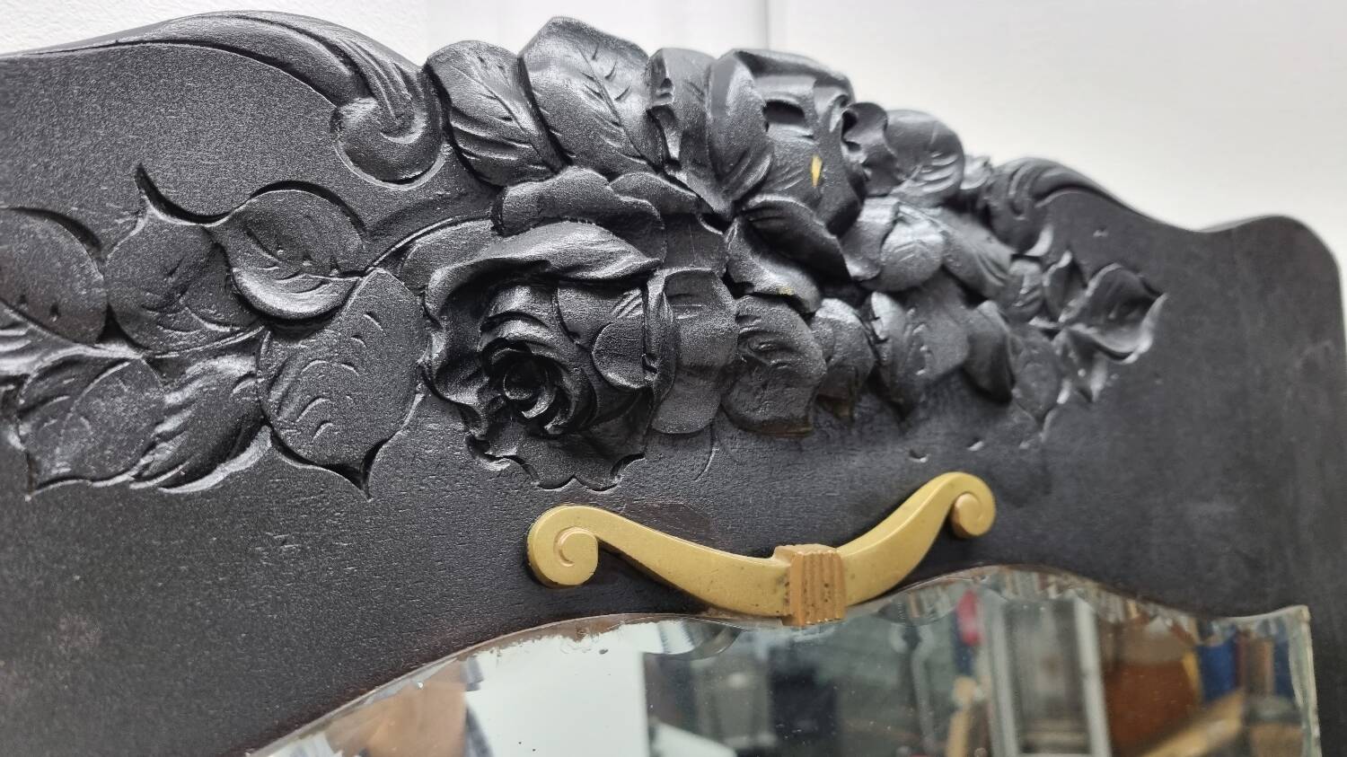 Large mirror from the early 20th century