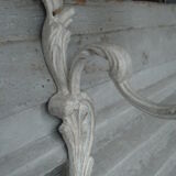 Patinated candle holder