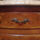 Pair of Louis XV style bedside tables in marquetry