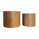 Wooden cylindrical sofa tips