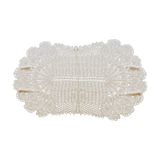 Rounded rectangular placemat 47x84