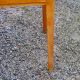 Writing table oak desk feet bobbins from the 50s