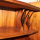 Scandinavian mahogany secretary, Norway, 1960.