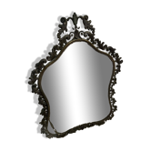 Large brass mirror 1930s/40s