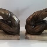 Pair of Bookends Art Deco period