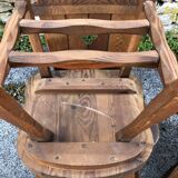 4 rustic mountain chair 60/70 years