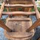 Set de 4 chaise rustique de montagne années 60/70