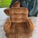 Vintage retro bubble armchair