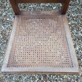 Art Deco chairs in cane wood