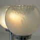 Vintage Pair of Bedside Lamps Mid Century Modern Light Fixture Murano Glass
