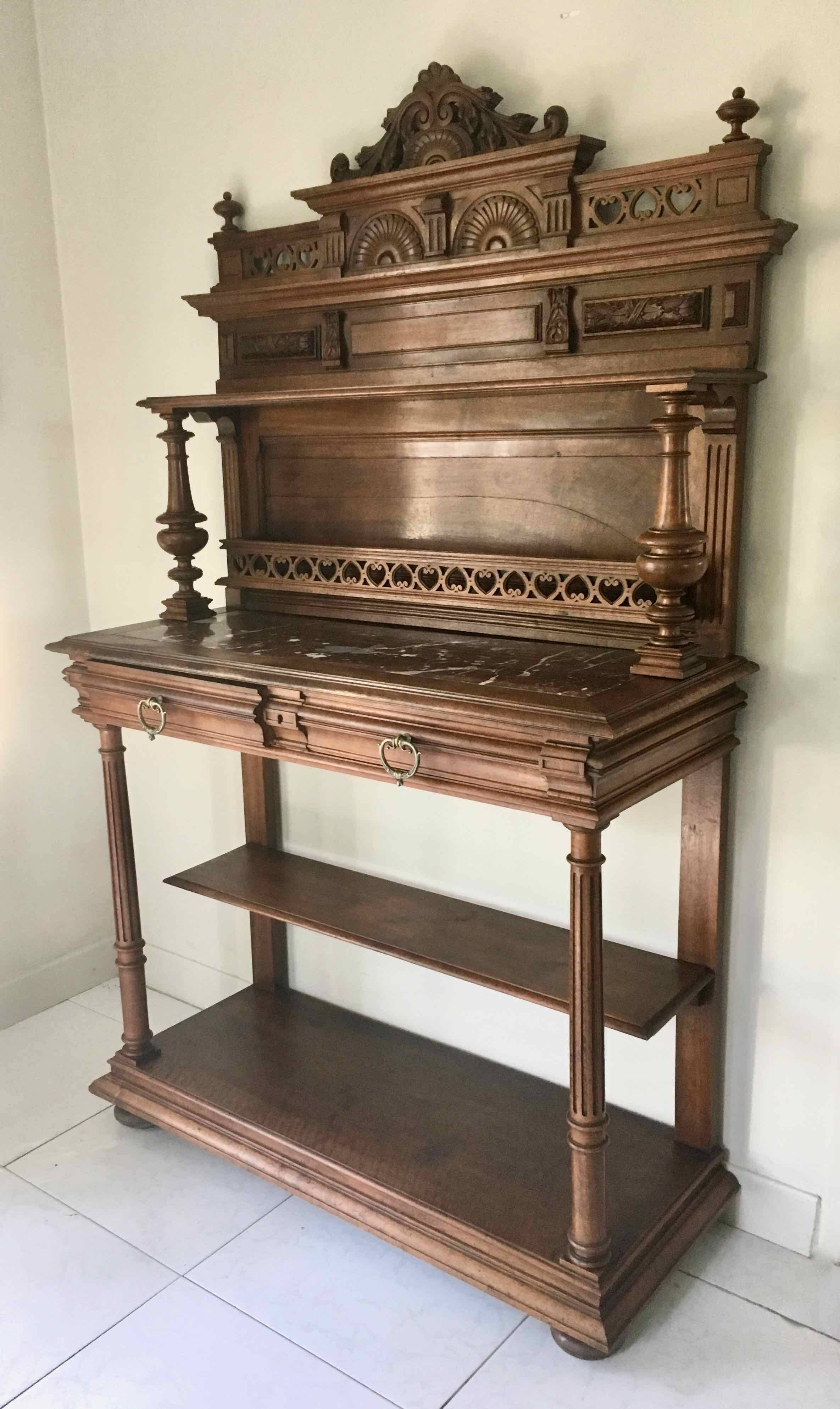 Restaurant serving console early 20th century