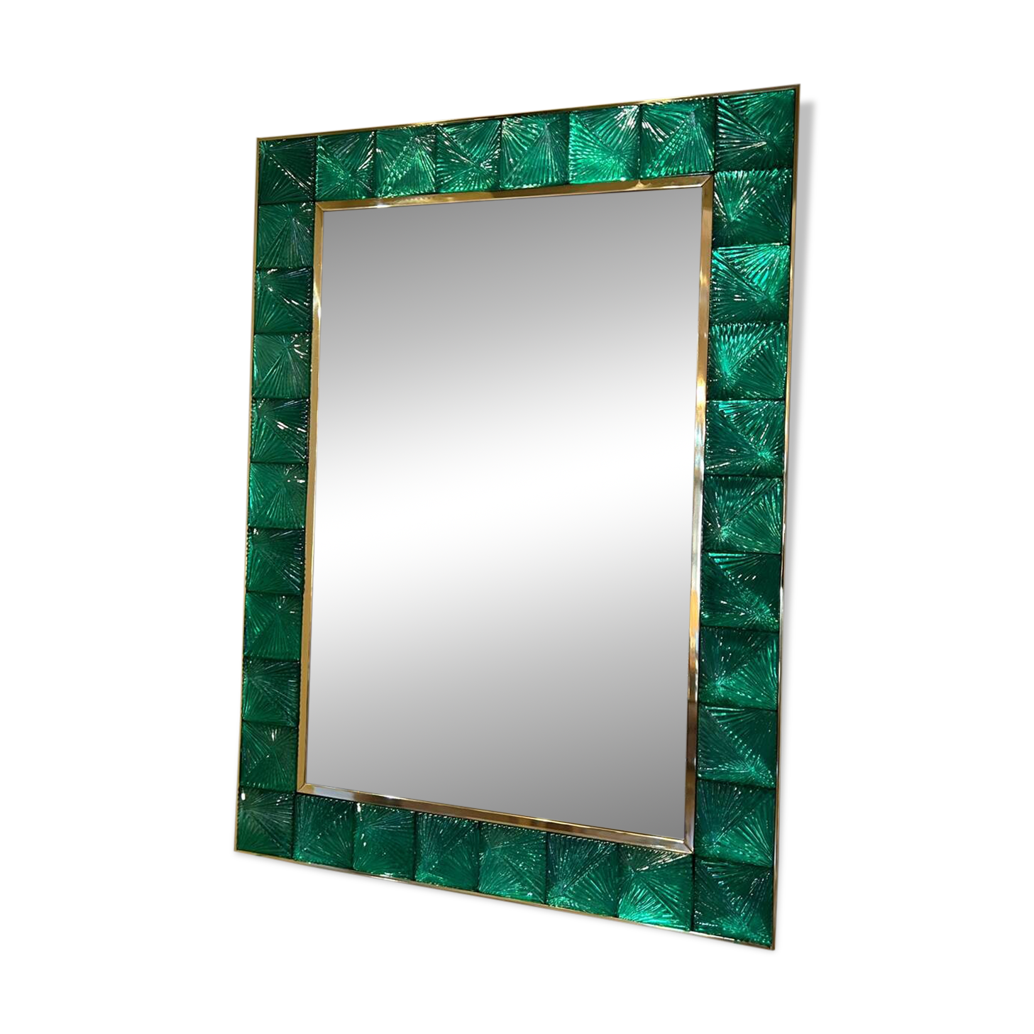 Murano mirror, cut glass, 20th century