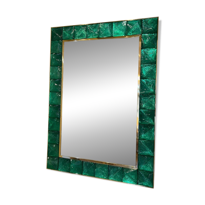 Miroir Murano, verres taillés XX eme