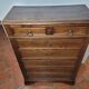Chiffonnier Louis Philippe en orme