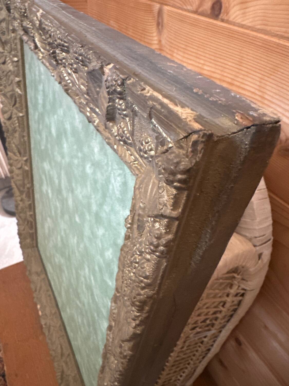 Golden Raspberry Frame
