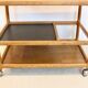 Oak bar trolley by Johannes Andersen for CFC Silkeborg Denmark