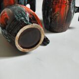 Ceramic orangeade service Vallauris 1950, vintage France