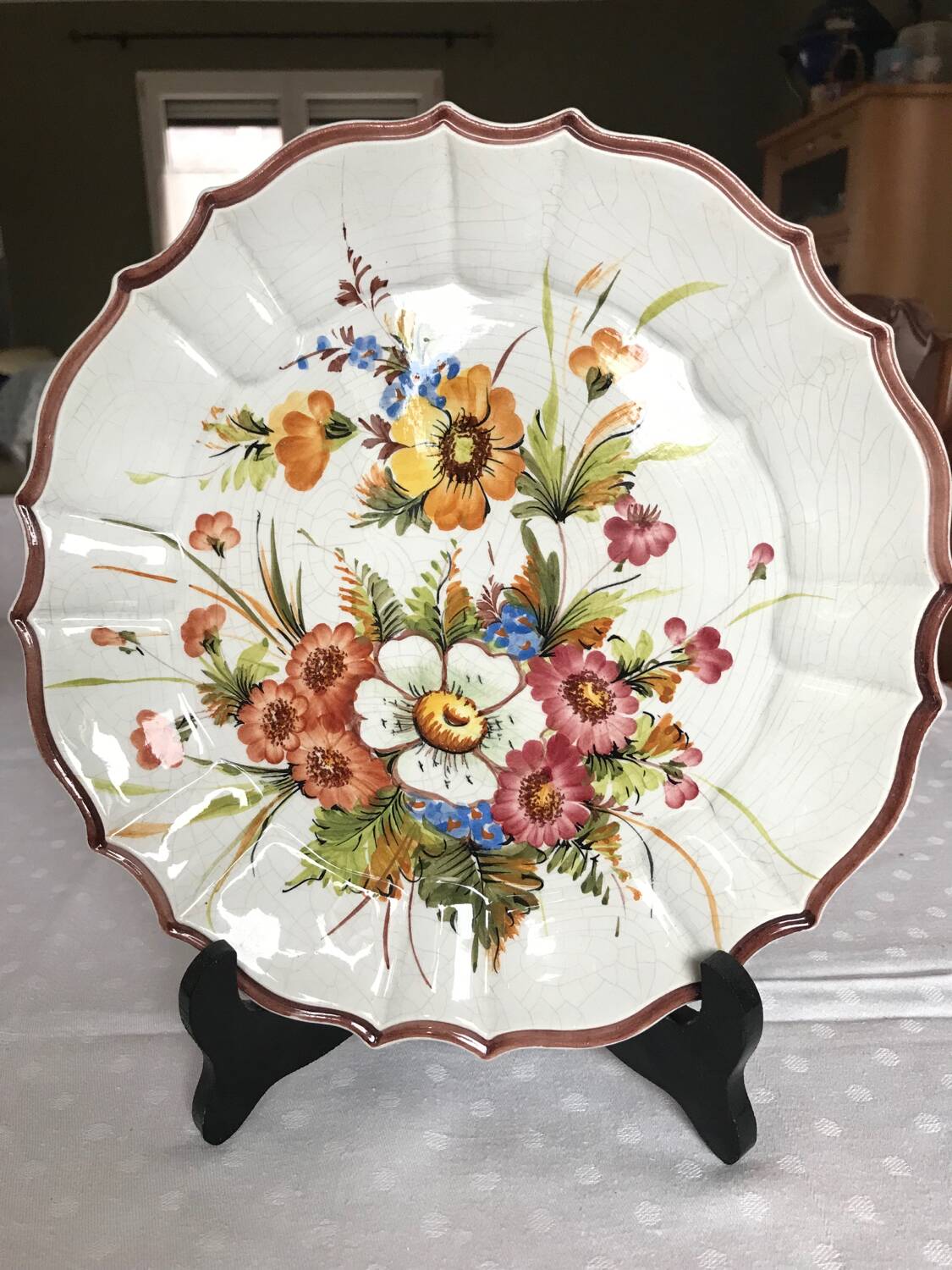 Bassano Decorative Italian Plate