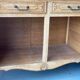 Vintage sideboard renovated in marquetry and raw solid wood