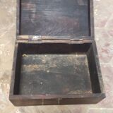Boite a cirage ancienne en bois