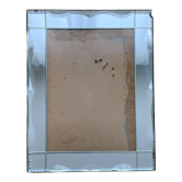 Old beveled mirror frame