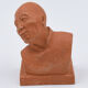 Gaston hauchecorne sculpture bust terre cuite "chinese thinker" art deco 1930