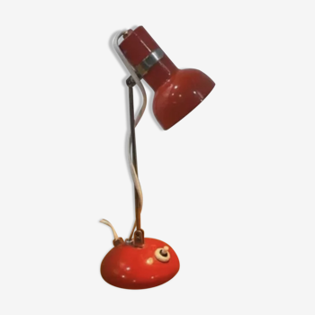 Lampe de bureau vintage rouge Veszi