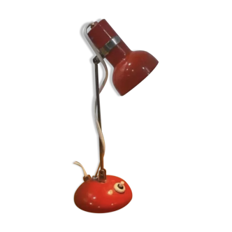 Lampe de bureau vintage rouge Veszi