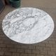 Original Knoll Tulip Arabescato Matte 137cm round LIKE NEW! Eero Saarinen