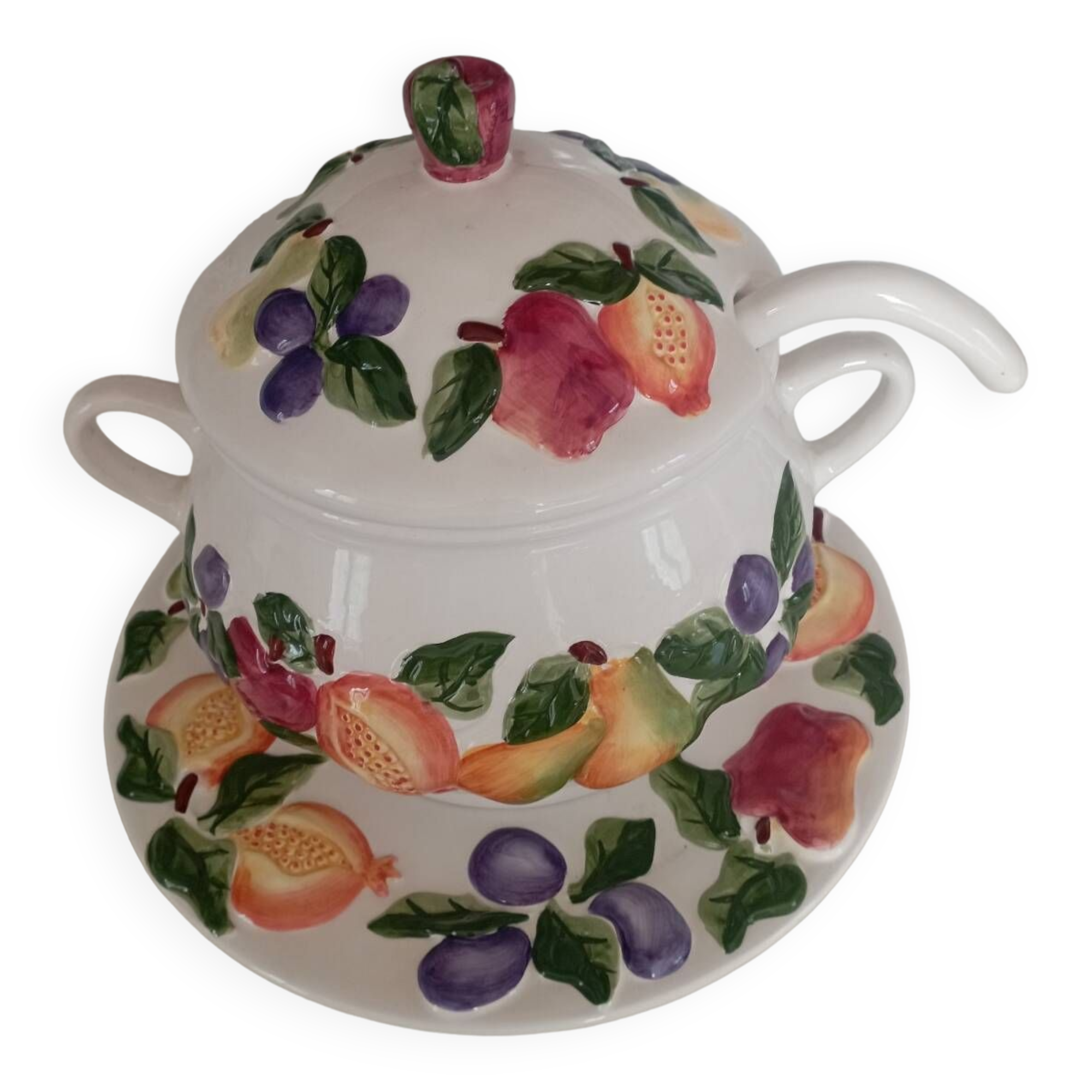 Slush tureen or fruit salad service