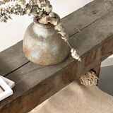 Wooden bench