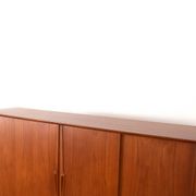 Mid-Century Danish Teak Highboard Model 13 by Gunni Omann for Omann Jun