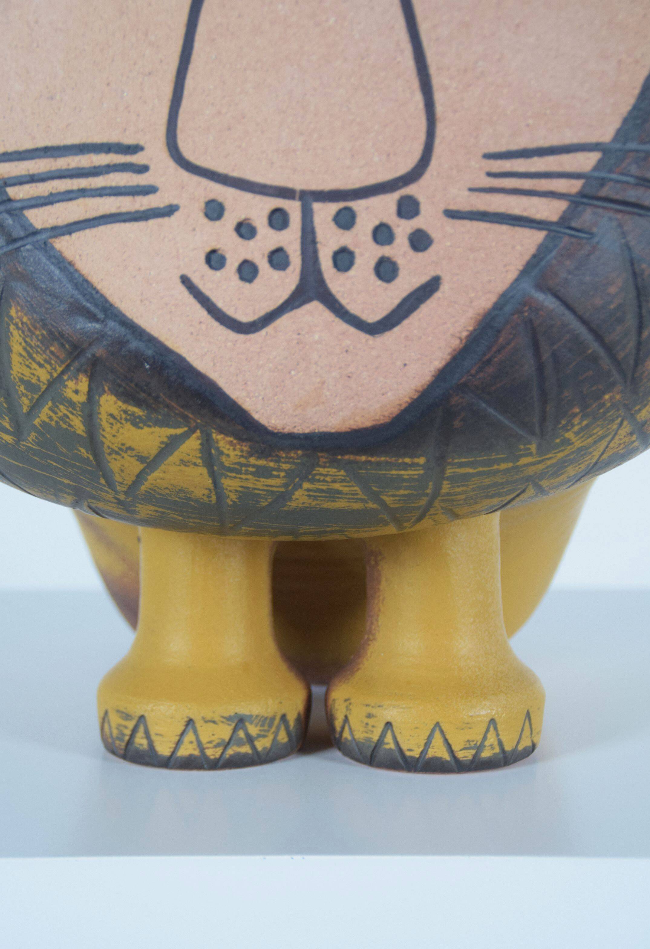 Ceramic Lion Maxi by Lisa Larson for K-Studion Gustavsberg