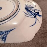 Rectangular dish 19th century Celadon green background Imari Japan