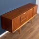 Retro teak 1960s jentique mid century sideboard with folded handles