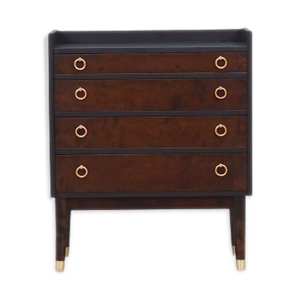 Commode en noyer, design